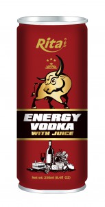 Energy Vodka with juice 250